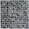 1 Karton / 5 Matten Crystal Naturstein Mosaik 15x15 schwarz